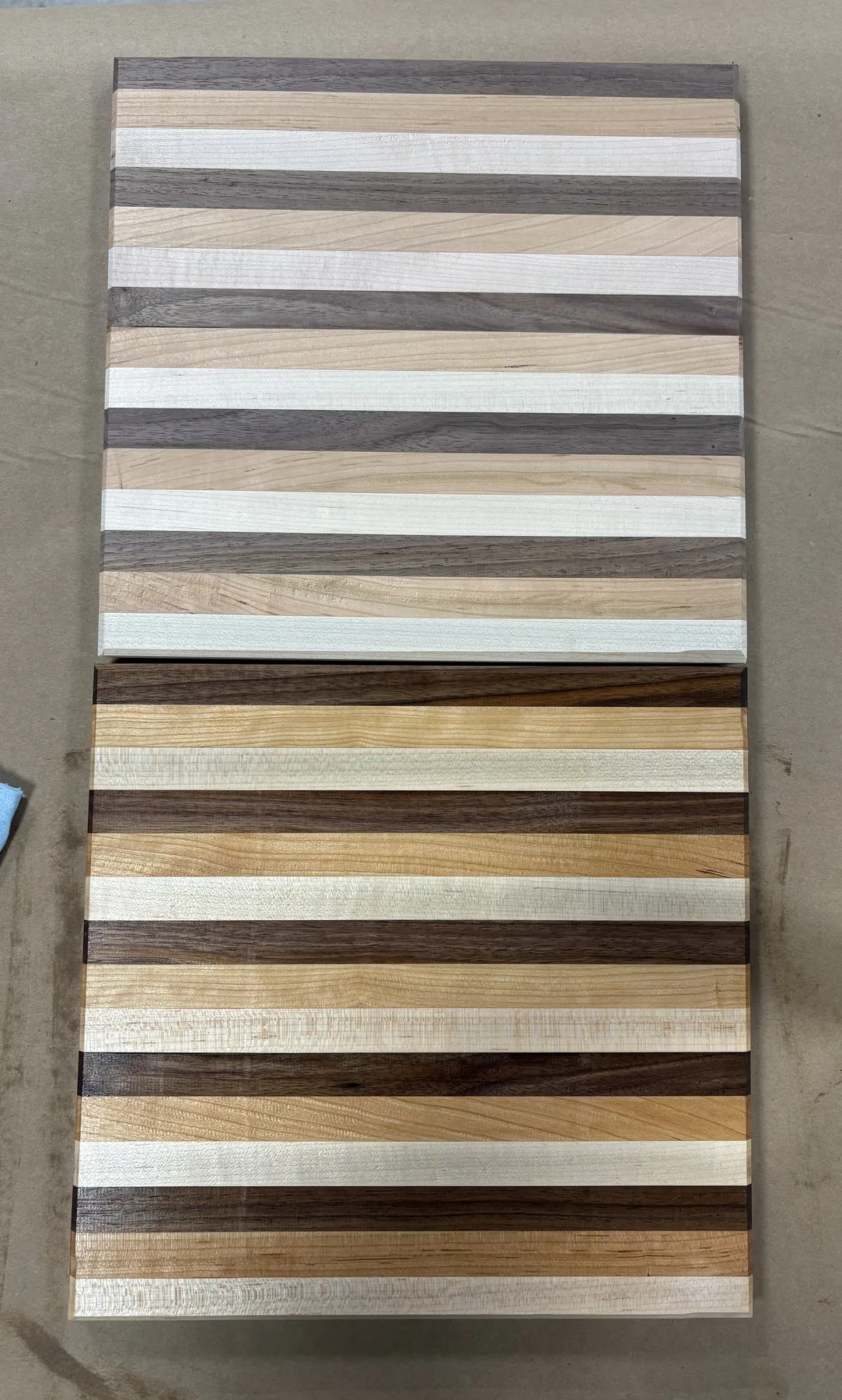Finished and oiled.